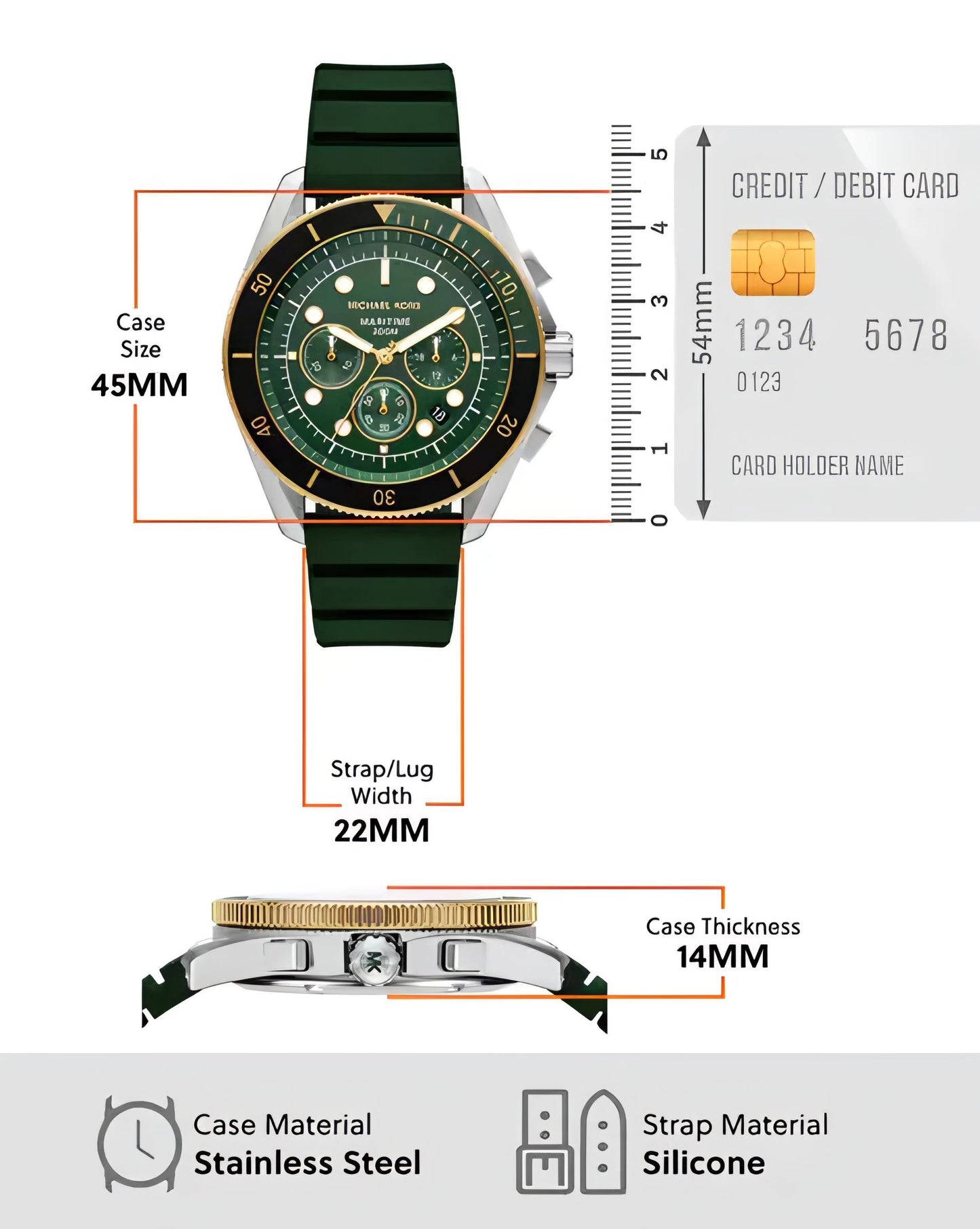Michael Kors Men Analogue Watch