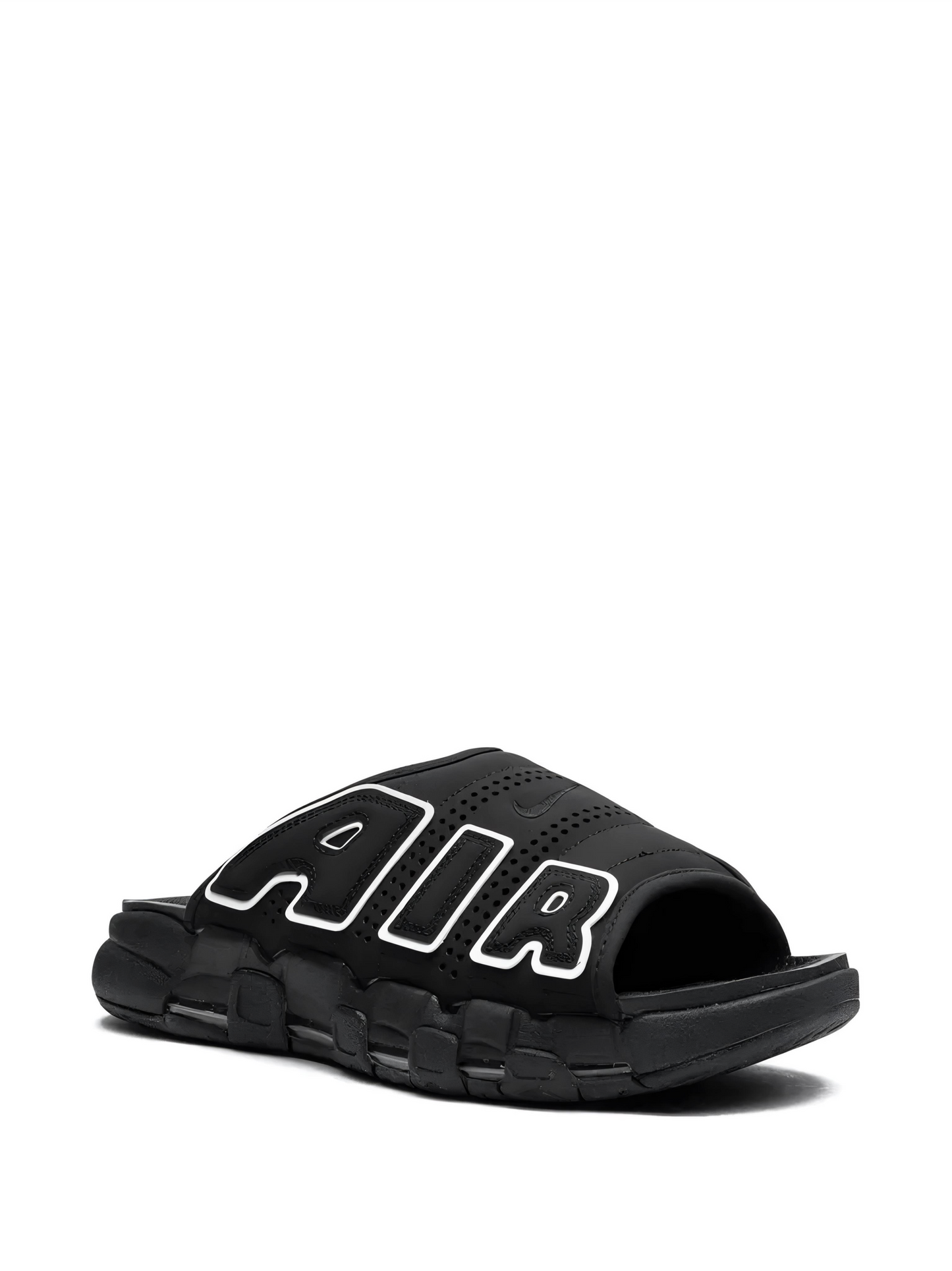 NIKE UPTEMPO Slides Black