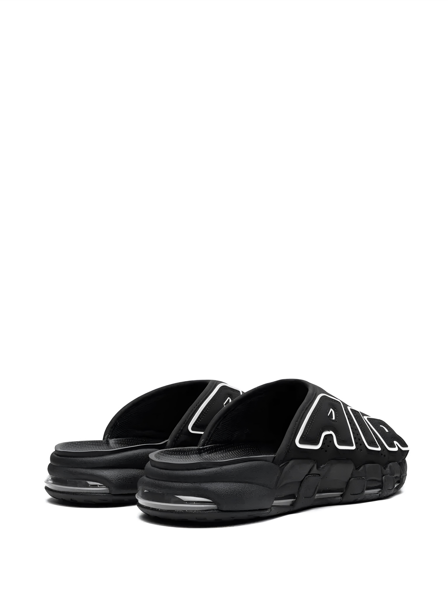 NIKE UPTEMPO Slides Black