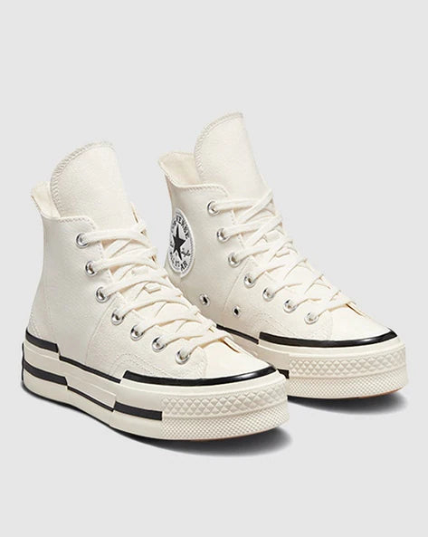 Converse Men Round-Toe Lace-Up Sneakers - Beige