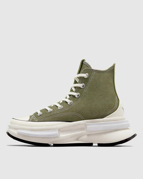 Converse Men Round-Toe Lace-Up Sneakers - Olive