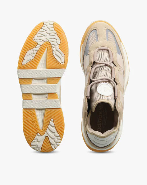 Niteball Lace-Up Sneakers - Beige