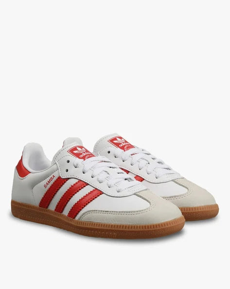 Originals Unisex Samba OG Lace-Up Shoes - White