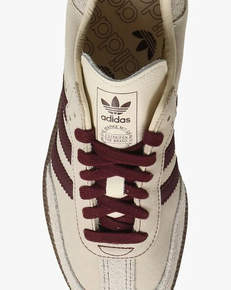 Originals Unisex Samba OG Lace-Up Shoes - Brown