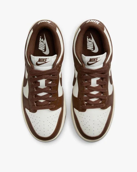 Men Dunk Low Retro Lace-Up Sneakers - Brown