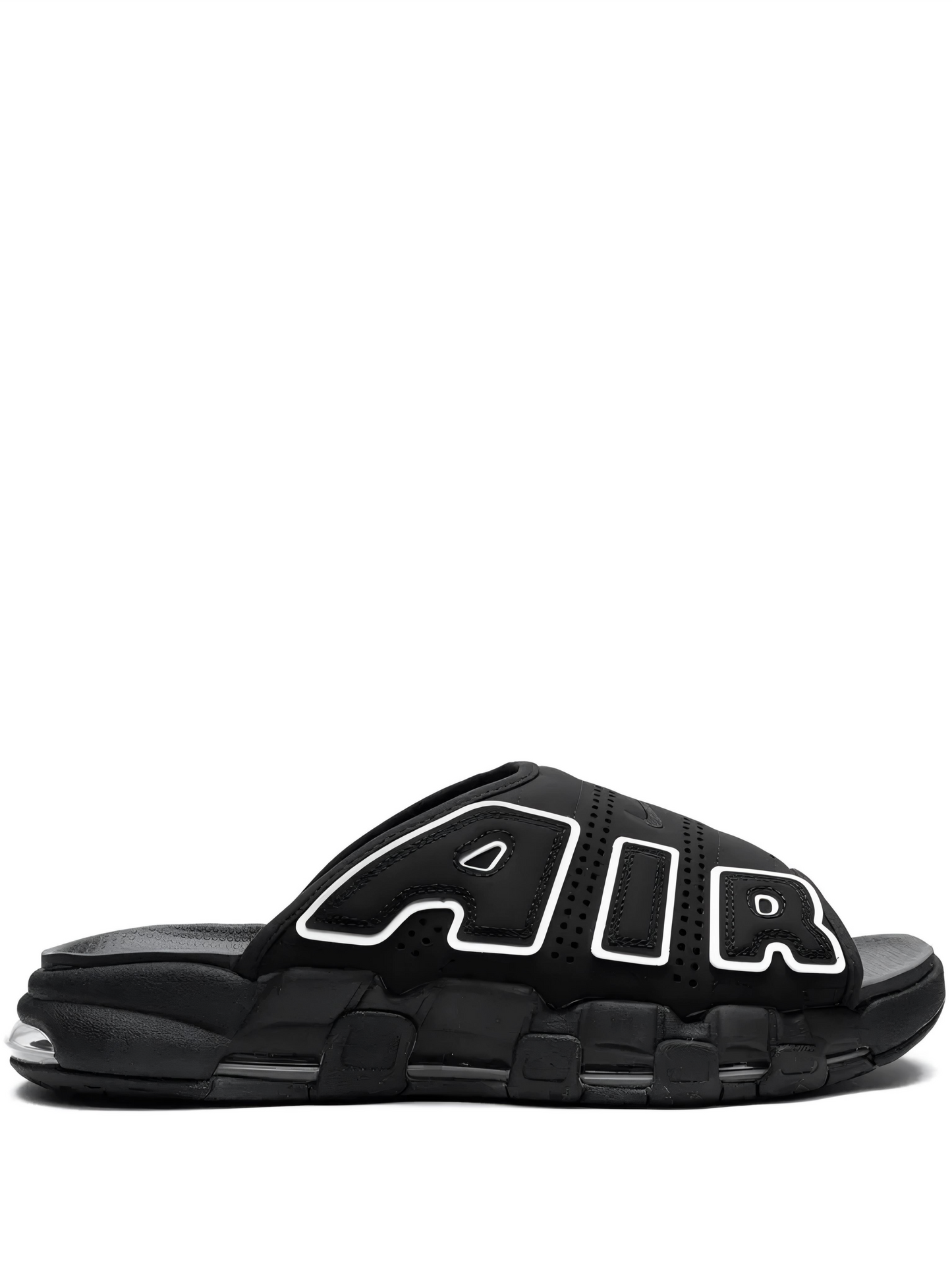 NIKE UPTEMPO Slides Black